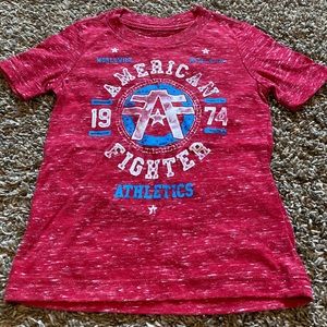 Toddler Boys American Fighters Tee.
